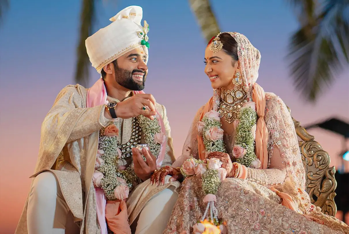 Newlyweds Rakul Preet Singh and Jackky Bhagnani Share First Wedding Pics