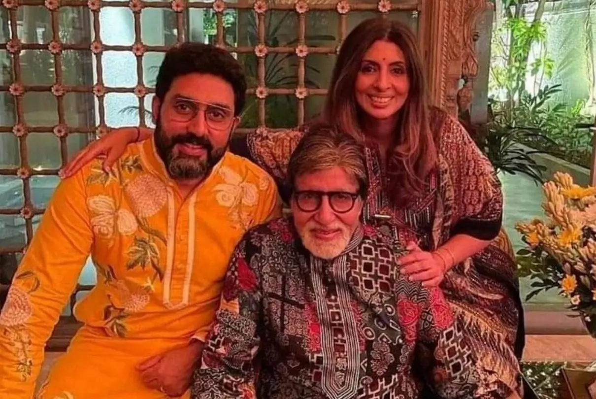 Amitabh Bachchan writes a heartfelt message about celebrating Shweta Bachchan's birthday at home