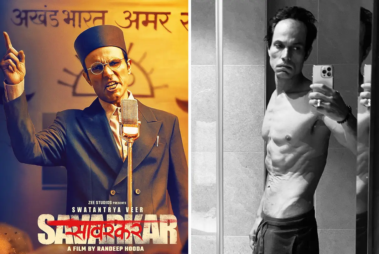 Randeep Hooda’s Epic Transformation for ‘Veer Savarkar’ Pics Goes Viral; Fans Compare Him to Christian Bale