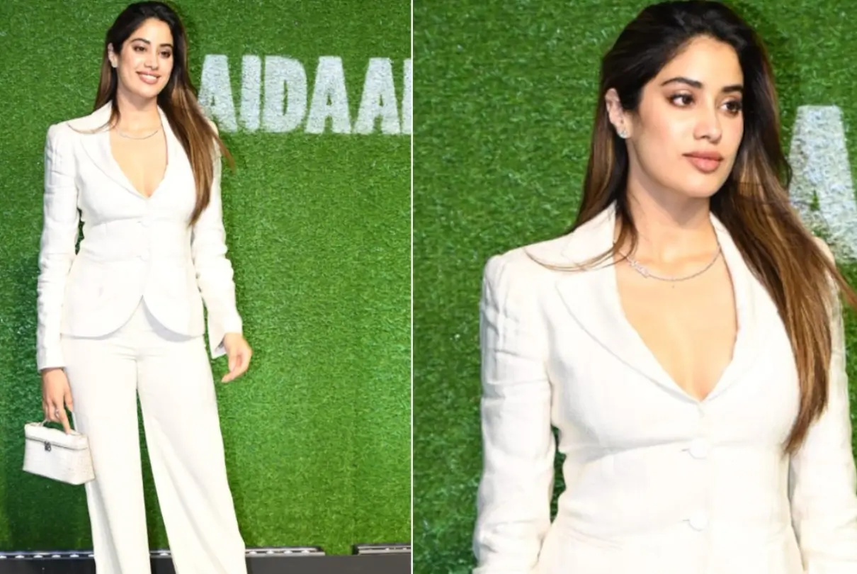 Janhvi Kapoor Confirms Dating Shikhar Pahariya? Actress Flaunts His Name on a Necklace at the Maidaan Screening