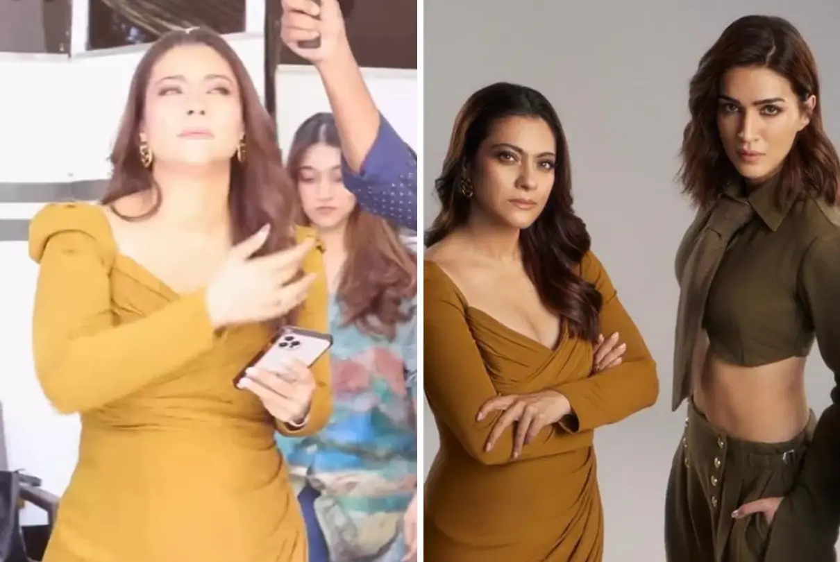 Kajol Drops BTS Video Of Her And Kriti Sanon From 'Do Patti' Photoshoot; Watch