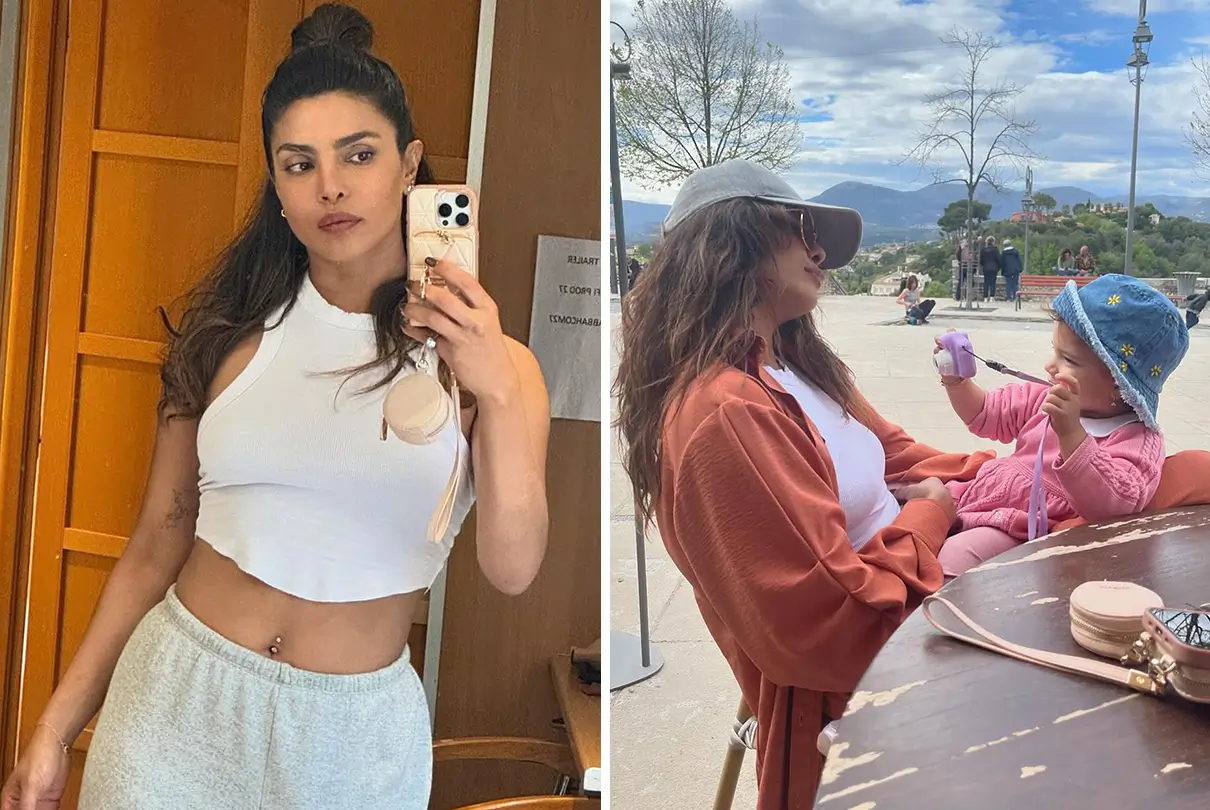 Priyanka Chopra' France Trip: Accompanied by Daughter Malti Marie