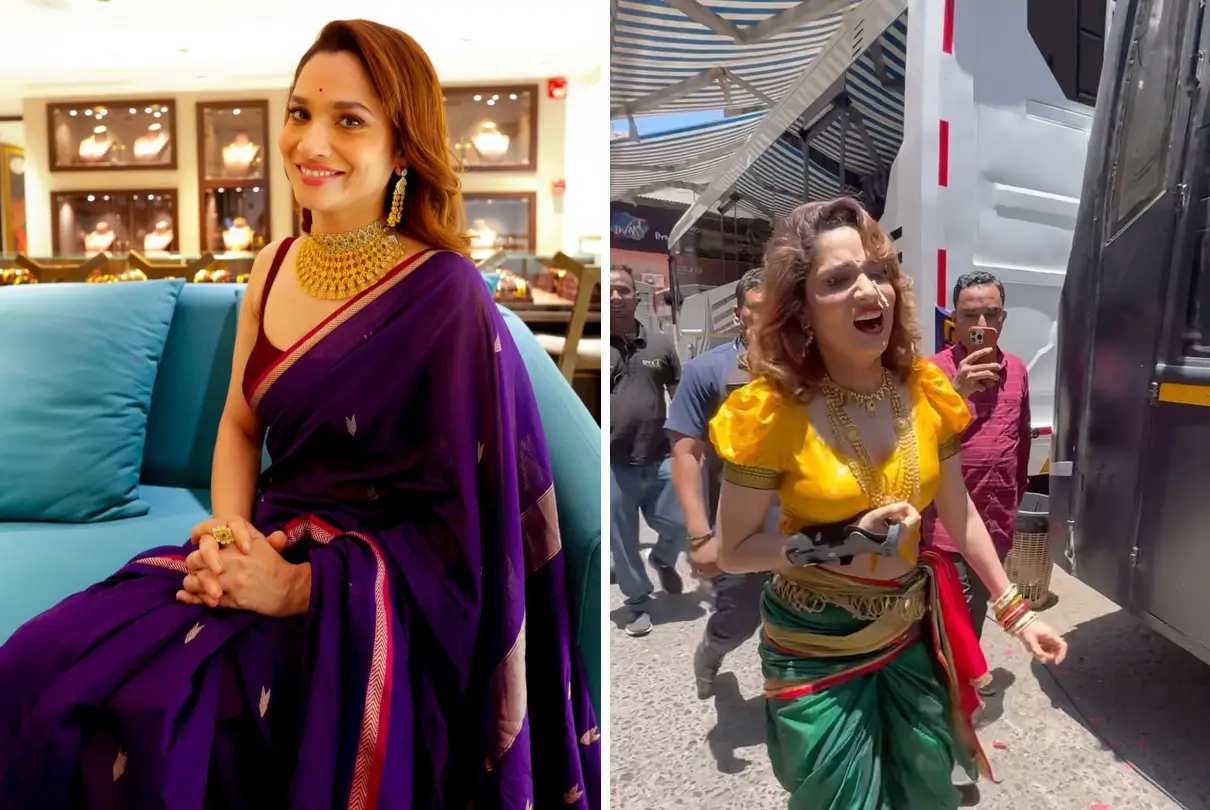 Ankita Lokhande Faces Trolling for Recreating Madhuri Dixit's Iconic Look From "Sailaab": Netizens Says "Overacting Ki Chalte Firte Dukan"