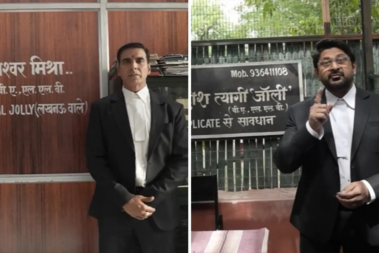 Jolly LLB 3: Akshay Kumar Shares BTS Video With Arshad Warsi; Asks 'original Kaun aur duplicate kaun'