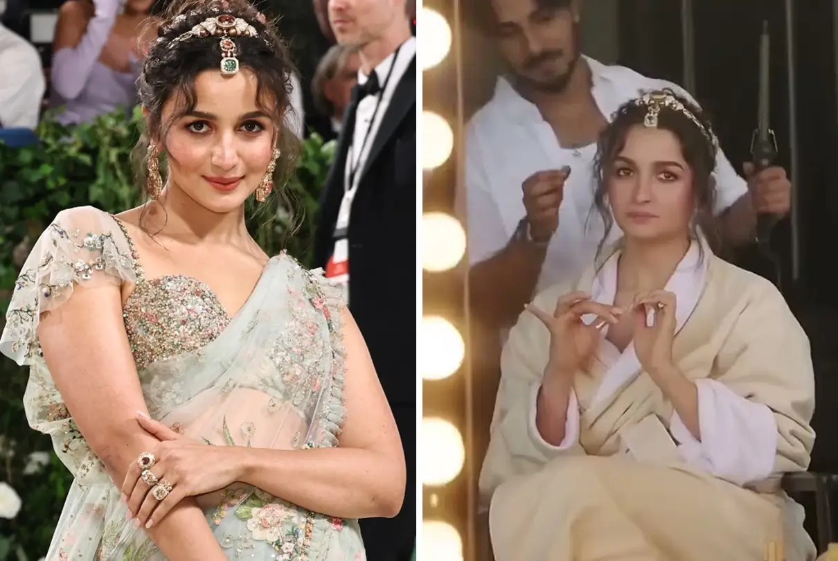 Watch: Alia Bhatt's BTS Video Of Getting Ready For Met Gala 2024