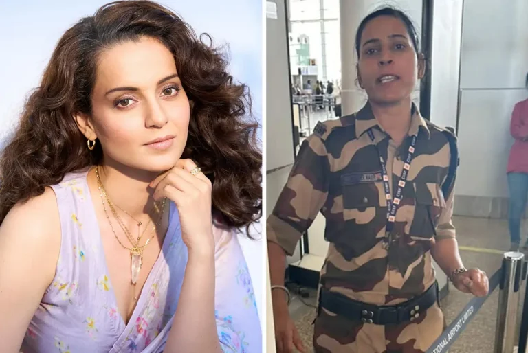 Kangana Ranaut Slapped By CISF security staff At Chandigarh Airport , video goes viral