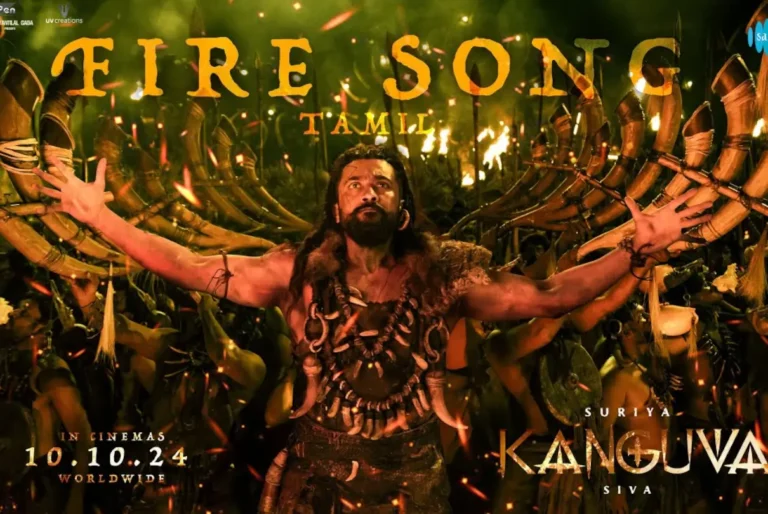 "Fire Song": The Debut Track From Suriya's Upcoming Film 'Kanguva' Released on His Birthday! Watch Now