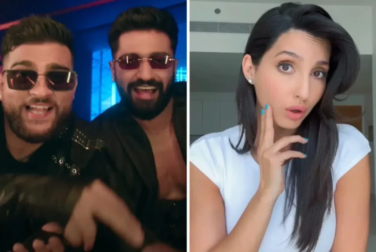 Nora Fatehi REACTS to Her Mention in Vicky Kaushal’s 'Tauba Tauba' song from Bad Newz