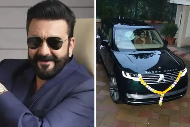 Sanjay Dutt Treats Himself to a British Green Range Rover Worth Rs. 5 Crores as a Birthday Gift! Watch Video Now